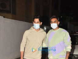 Photos: Sidharth Malhotra, Shashank Khaitan and Karan Johar snapped at Dharma office in Khar