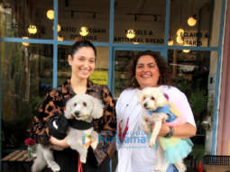 Photos: Tamannaah Bhatia snapped with her pet in Versova