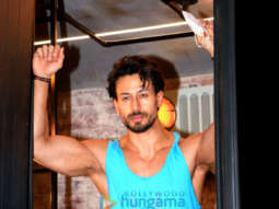 Photos: Tiger Shroff and Tara Sutaria snapped after shoot in Mumbai