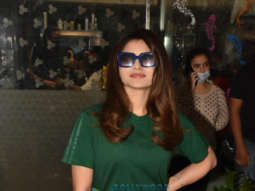 Photos: Urvashi Rautela snapped at a salon in Bandra