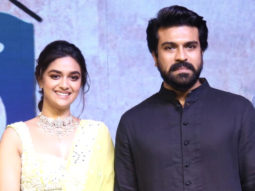 Ram Charan says he has been a fan of Keerthy Suresh since Mahanati, dances along with her to ‘Naatu Naatu’