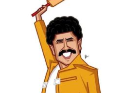 Ranveer Singh shares quirky artwork featuring Kapil Dev as Freddie Mercury