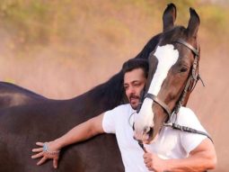 Salman Khan strikes a pose with a horse, see photo