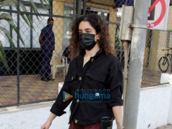 Photos: Sanya Malhotra spotted in Santacruz