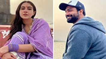 Sara Ali Khan, Vicky Kaushal spend time by the Narmada river after wrapping up their film