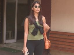 Spotted: Pooja Hegde post workout at Santacruz