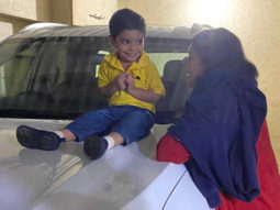 Sushmita Sen dismisses reports of adopting a son with an adorable picture of her Godson
