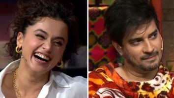 The Kapil Sharma Show: Taapsee Pannu laughs as Tahir Raj Bhasin answers if they ‘sanitized lips’ for Looop Lapeta kiss scene