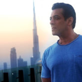 Ahead of the Da-Bangg Tour, Salman Khan poses in the backdrop of the Burj Khalifa; fans ask if he has plans of buying the tallest building in the world