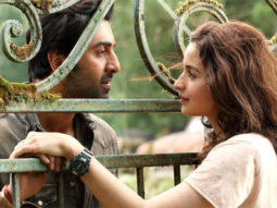 Alia Bhatt as Isha and Ranbir Kapoor as Shiva can’t take their eyes off each other in this picture from the sets of Brahmāstra