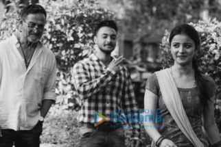 On the sets of the movie Antim – The Final Truth