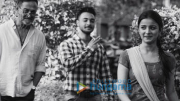 On the sets of the movie Antim – The Final Truth