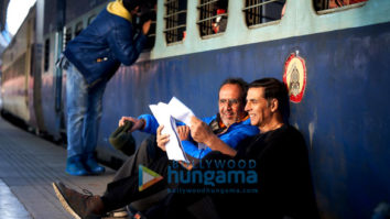 On the Sets of the movie Atrangi Re
