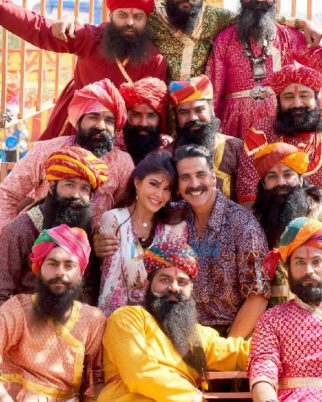 On The Sets Of Bachchhan Paandey