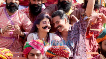 On The Sets Of Bachchhan Paandey