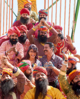 On The Sets Of Bachchhan Paandey