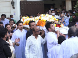 Bappi Lahiri ji’s Funeral- Family, friends & industry people bid him a teary goodbye