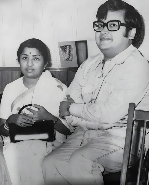 Bappi Lahiri's photos from his childhood with 'Maa' Lata Mangeshkar to becoming a music composer go viral on the internet Bappi Lahiri's photos from his childhood with 'Maa' Lata Mangeshkar to becoming a music composer go viral on the internet