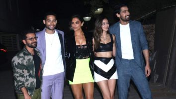 Spotted: Deepika Padukone, Ananya Panday, Siddhant Chaturvedi, Dhairya Karwa and others at the special screening of Gehraiyaan