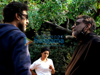 On The Sets Of The Movie Ghoomer
