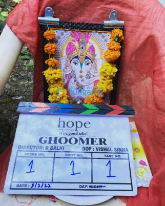 On The Sets Of The Movie Ghoomer