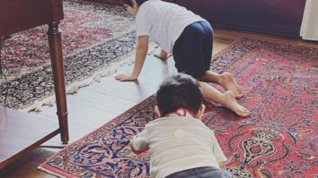 Kareena Kapoor and Saif Ali Khan’s son Jeh turns one; actress shares a picture of Jeh crawling behind Taimur