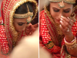 Mouni Roy gets emotional during her Bengali wedding ceremony with Suraj Nambiar, watch video