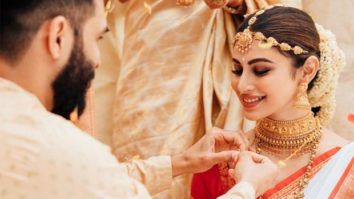Mouni Roy’s Malayali wedding ceremony jewellery was made of 22-carat gold; featured goddess Laxmi and Lord Ganesha’s carvings