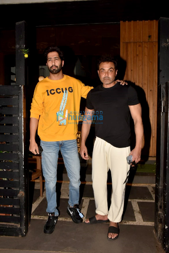 photos bobby deol and ankur bhatia spotted at mizu 1