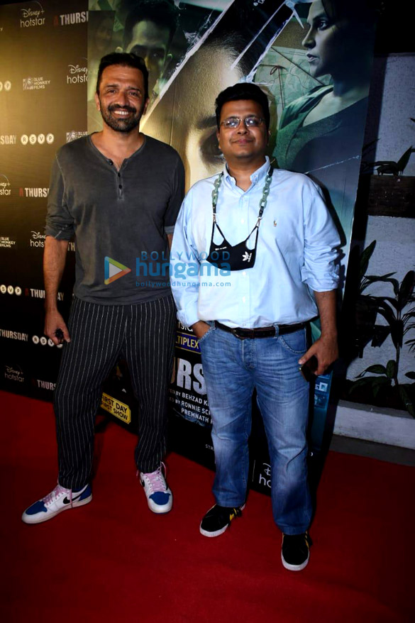 photos celebrities snapped at the premiere of a thursday 10