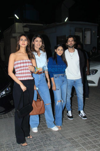 Photos: Celebs snapped at the screening of Badhaai Do