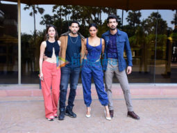 Photos: Deepika Padukone, Siddhant Chaturvedi, Ananya Panday, Dhairya Karwa spotted promoting their film Gehraiyaan at Taj Lands End in Bandra