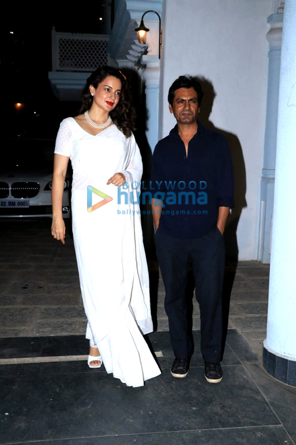 photos kangana ranaut and mukesh chhabra spotted at nawazuddin siddiquis house warming party 4