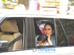 Photos: Kareena Kapoor Khan snapped with her son Jeh out on a drive