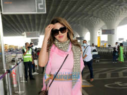 Photos: Manushi Chhillar, Nikki Tamboli, Diljit Dosanjh and others snapped at the airport