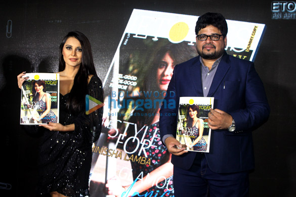 Photos: Minissha Lamba snapped at Etoiles Today magazine launch