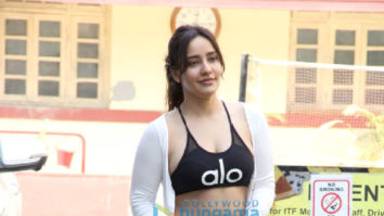 Photos: Neha Sharma spotted outside a gym in Bandra