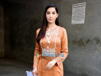 Photos: Nora Fatehi snapped in Bandra