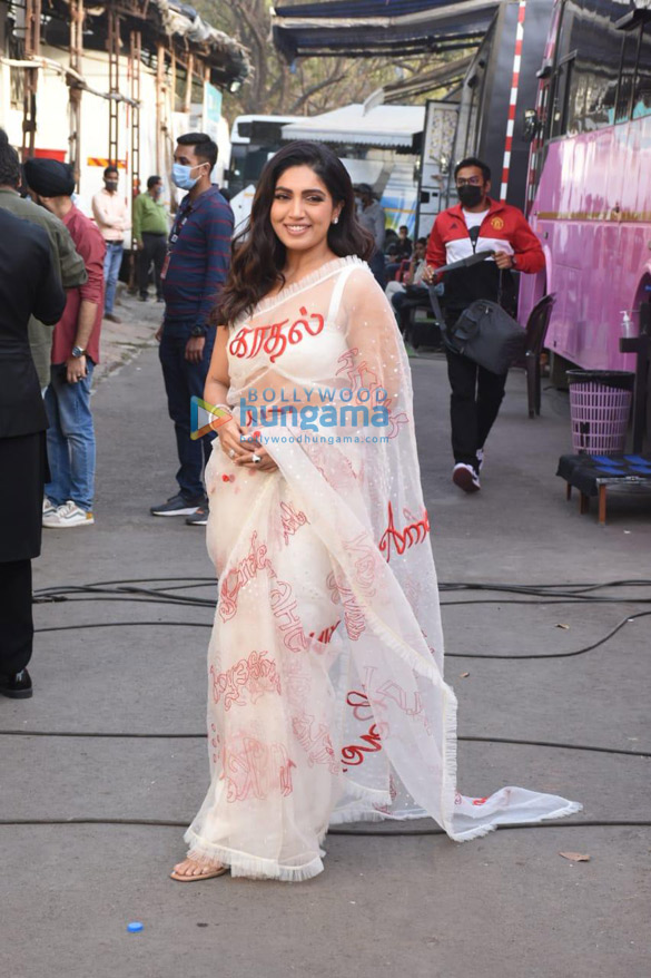 photos rajkummar rao bhumi pednekar and harshavardhan kulkarni snapped promoting badhaai do 5