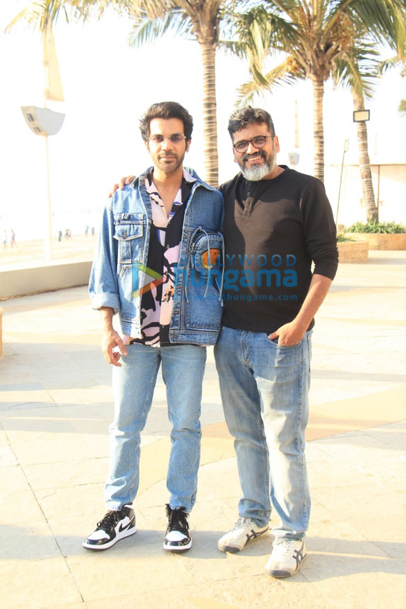 Photos: Rajkummar Rao spotted during Badhaai Do promotions Photos: Rajkummar Rao spotted during Badhaai Do promotions