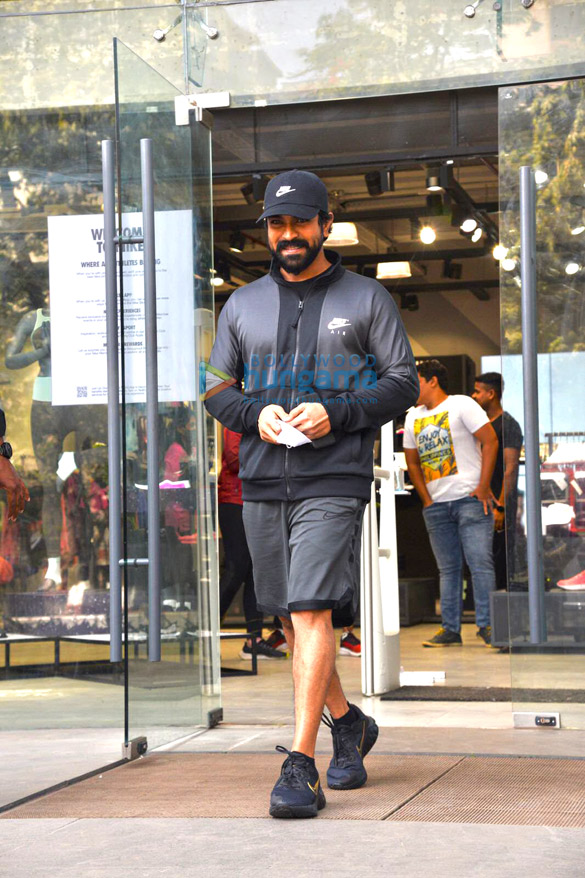 Photos: Ram Charan snapped at store in Bandra Photos: Ram Charan snapped at store in Bandra
