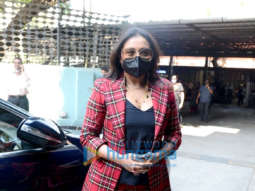 Photos: Rani Mukerji snapped rocking a lad power suit outside Holy Family Hospital in Bandra