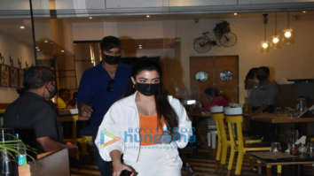 Photos: Rashmika Mandanna snapped Farmers’ Cafe in Bandra