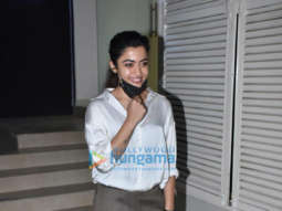 Photos: Rashmika Mandanna spotted outside Dee Studios in Khar