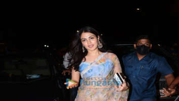 Photos: Rhea Chakraborty, Ritesh Sidhwani, Shabana Azmi keep the party going post Farhan Akhtar-Shibani Dandekar’s wedding at his residence