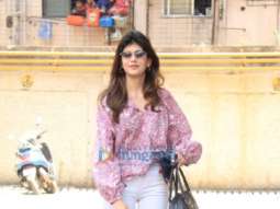 Photos: Sanjana Sanghi snapped in Andheri