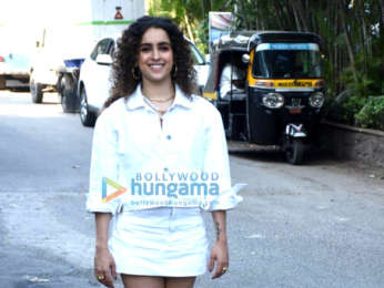 Photos: Sanya Malhotra snapped in Juhu