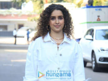 Photos: Sanya Malhotra snapped in Juhu