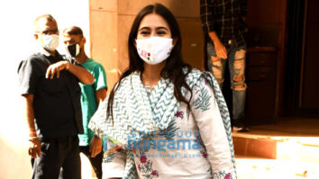 Photos: Sara Ali Khan spotted at Mahesh Bhatt’s office in Bandra