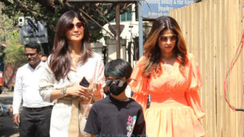 Photos: Shilpa Shetty, Shamita Shetty, and Raj Kundra are all decked up as they get snapped in Juhu